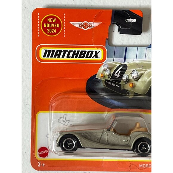 Matchbox Morgan Plus Four Convertible 2024 Diecast Car 1:64 Tan 66/100 - Picture 2 of 9